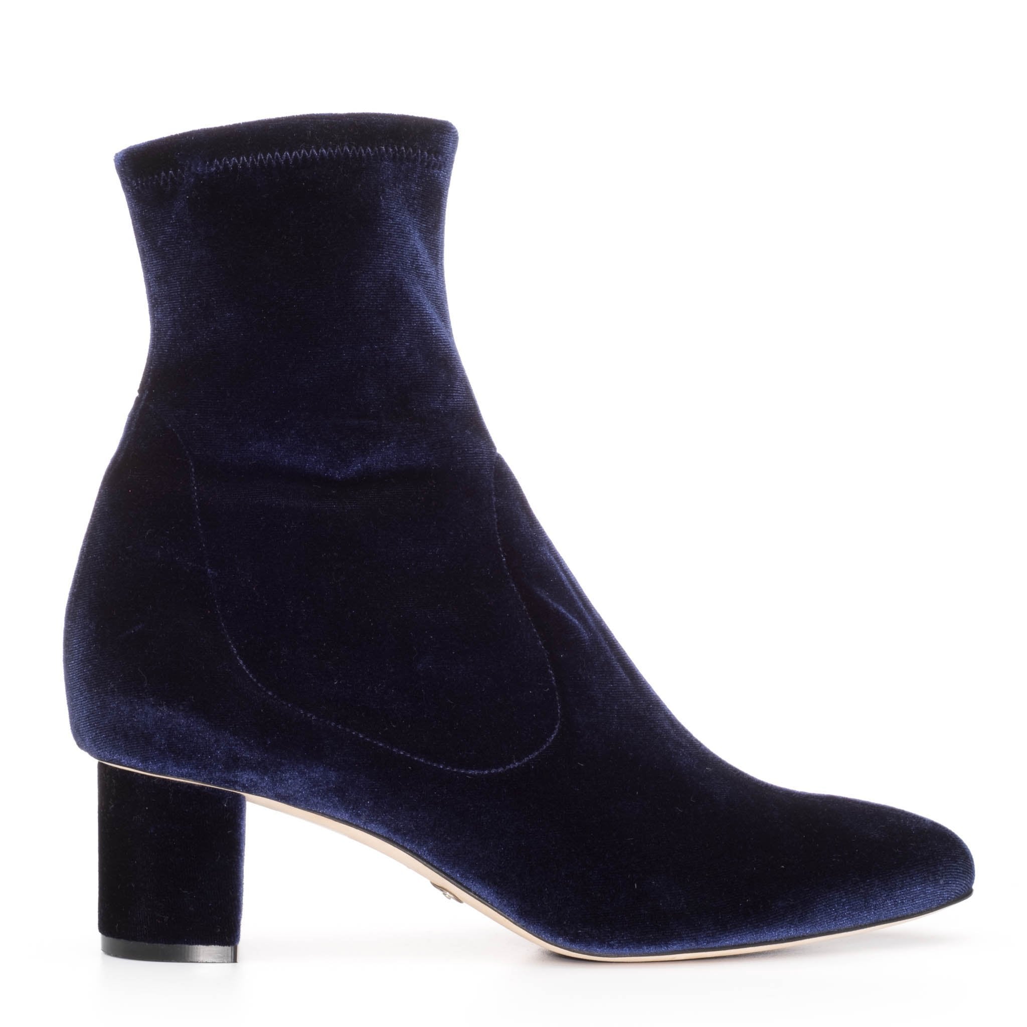 COLOR|Navy Stretch Velvet