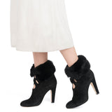 COLOR|Black Suede