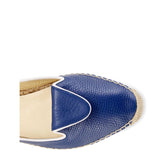 COLOR|Navy Grained Leather