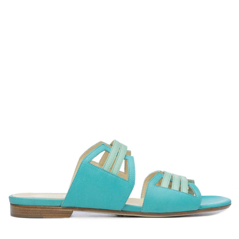 COLOR|Turquoise Vachetta