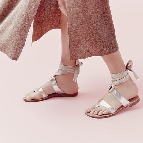 Grear in White Vacchetta