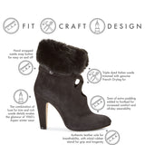 COLOR|Black Suede
