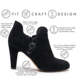COLOR|Black Suede