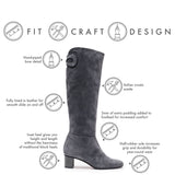 COLOR|Slate Crosta Leather
